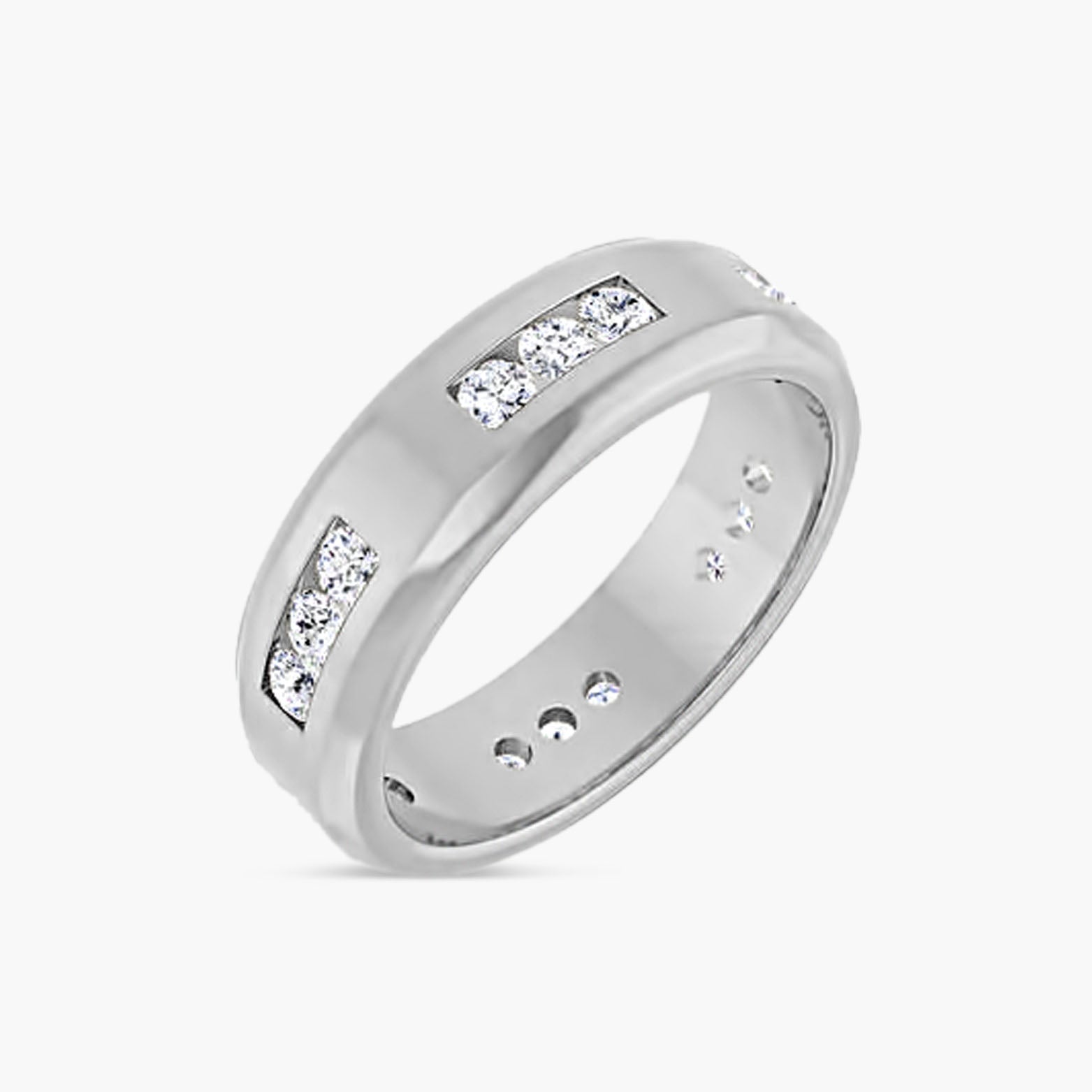 Round Accented Men's Band