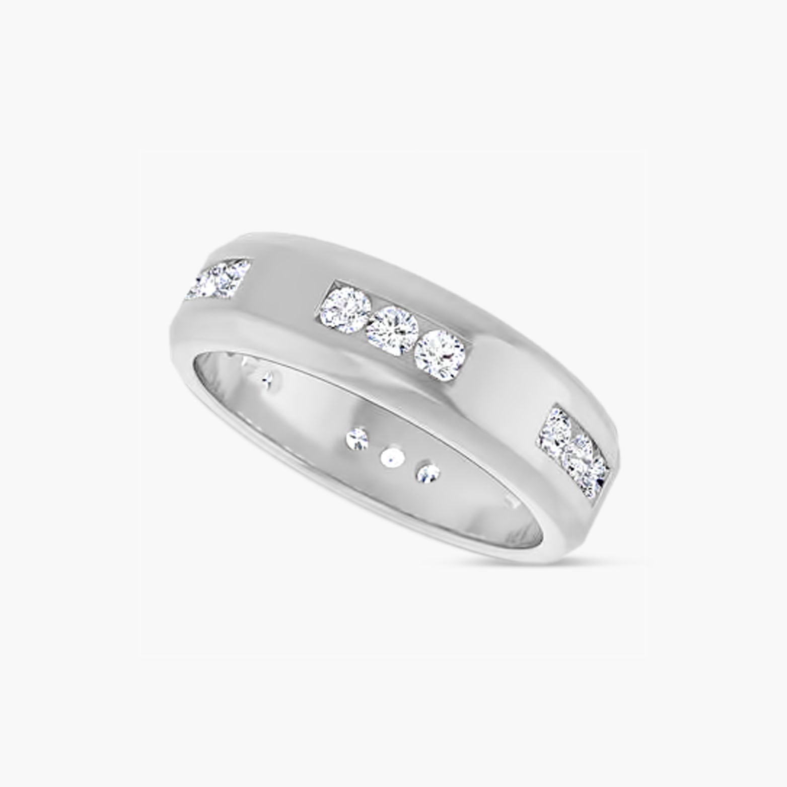 Round Accented Men's Band