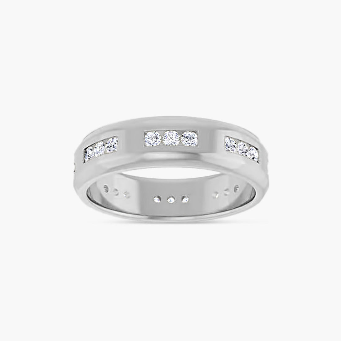 Round Accented Men's Band