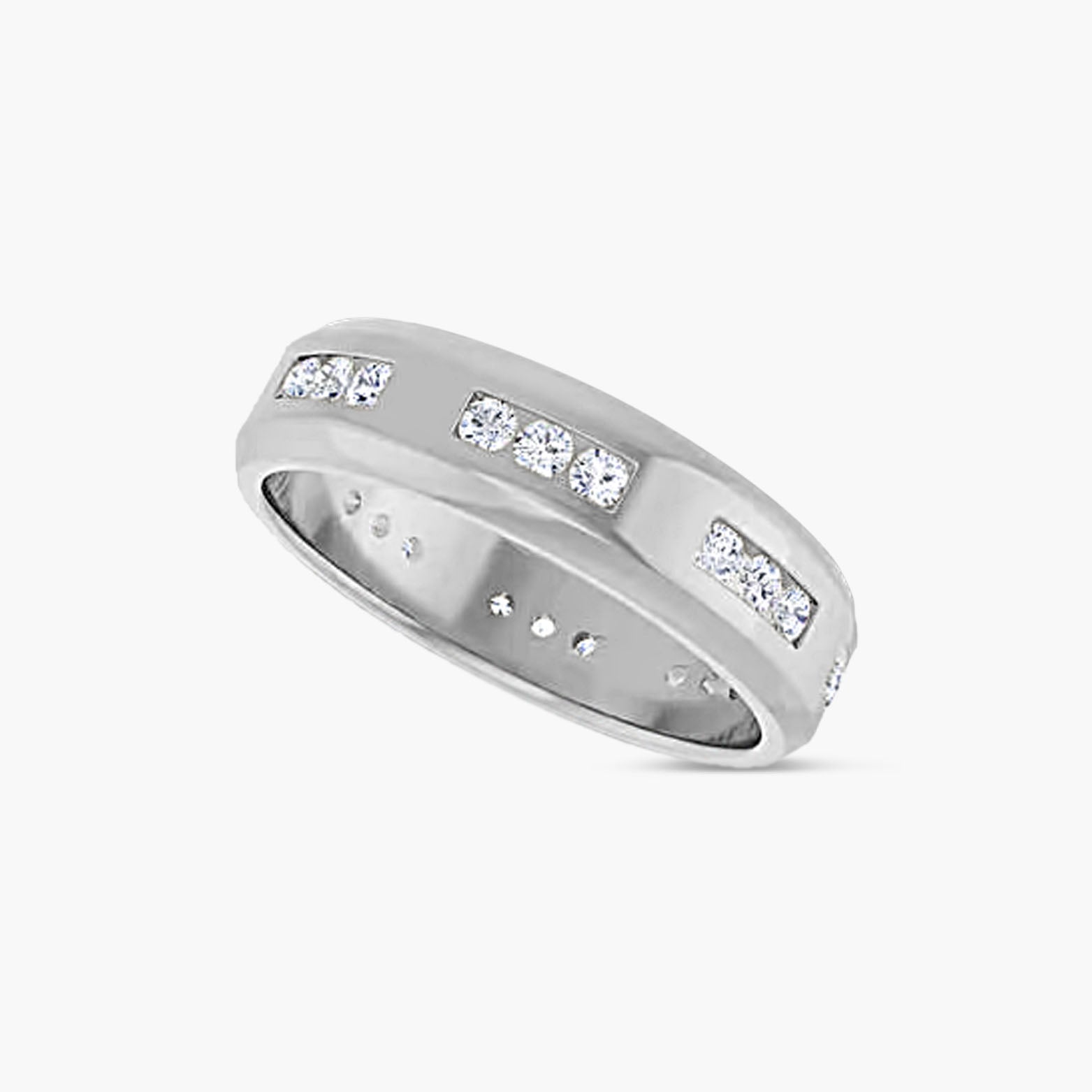 Round Accented Men's Band