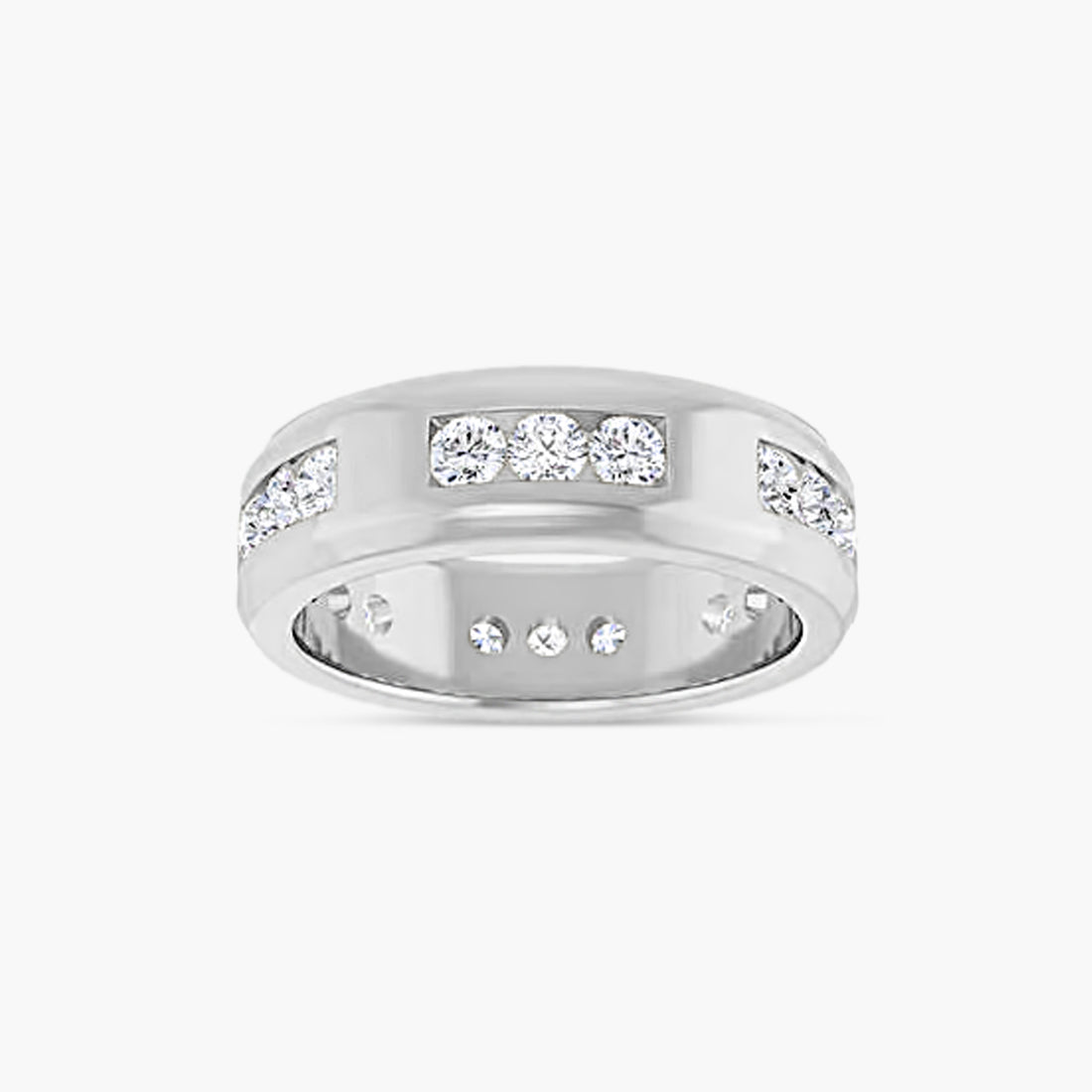 Round Accented Men's Band