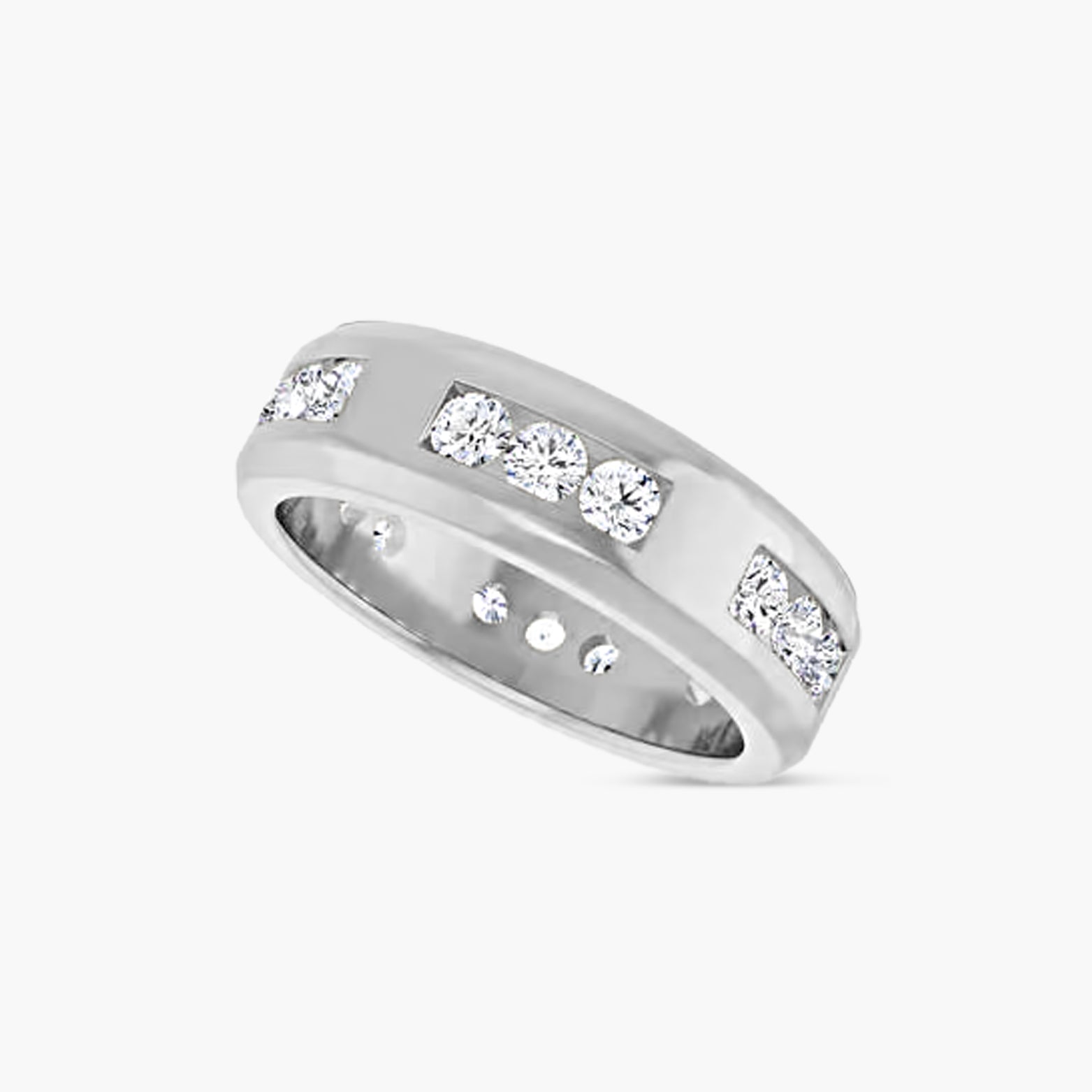 Round Accented Men's Band