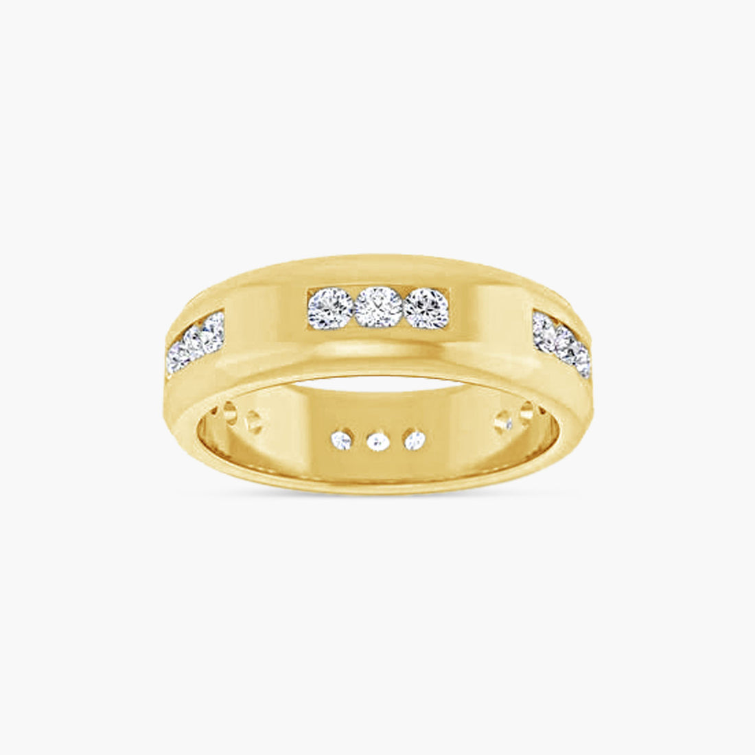 Round Accented Men's Band