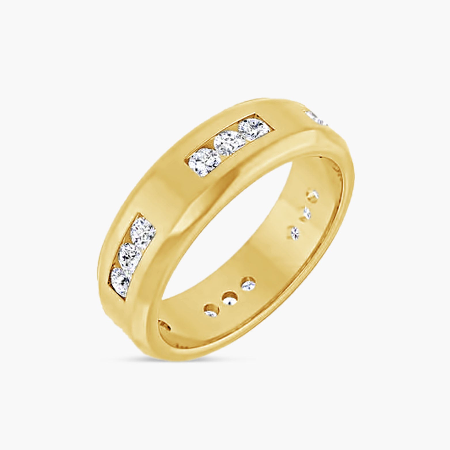 Round Accented Men's Band