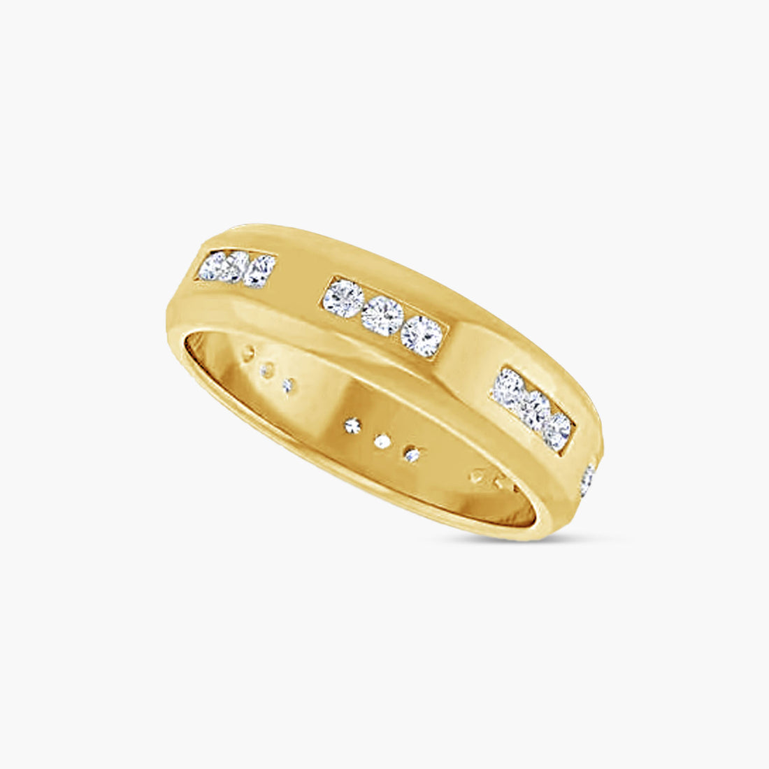 Round Accented Men's Band