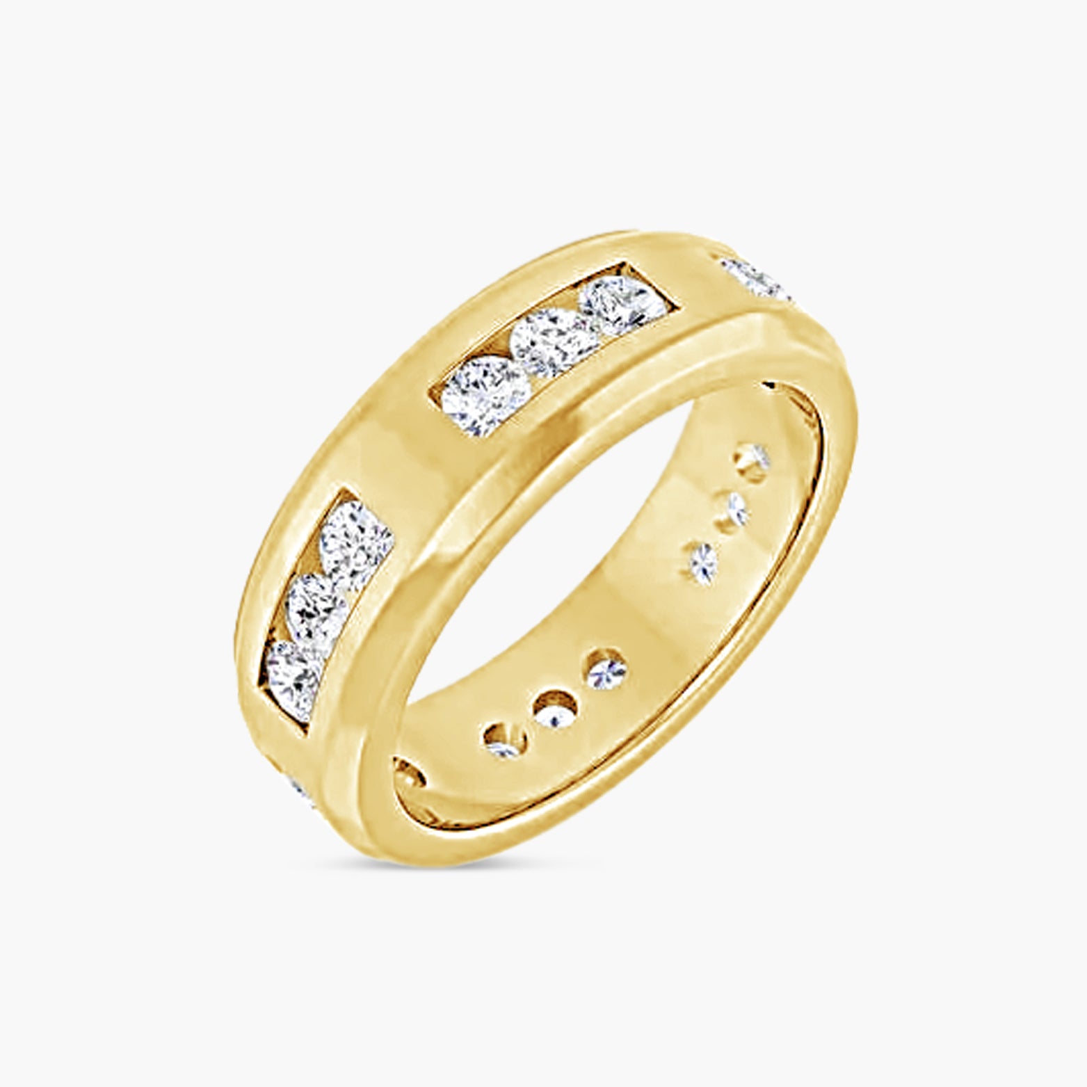 Round Accented Men's Band