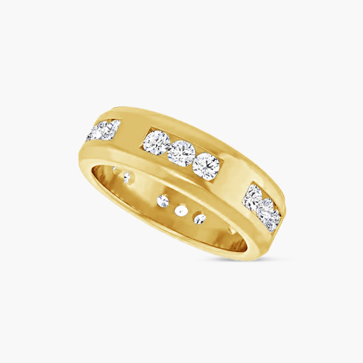 Round Accented Men's Band