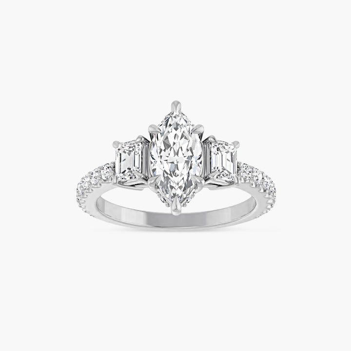 The Accented Selene Marquise