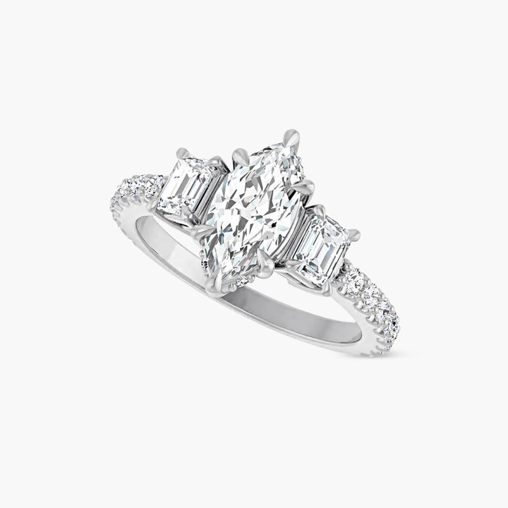 The Accented Selene Marquise