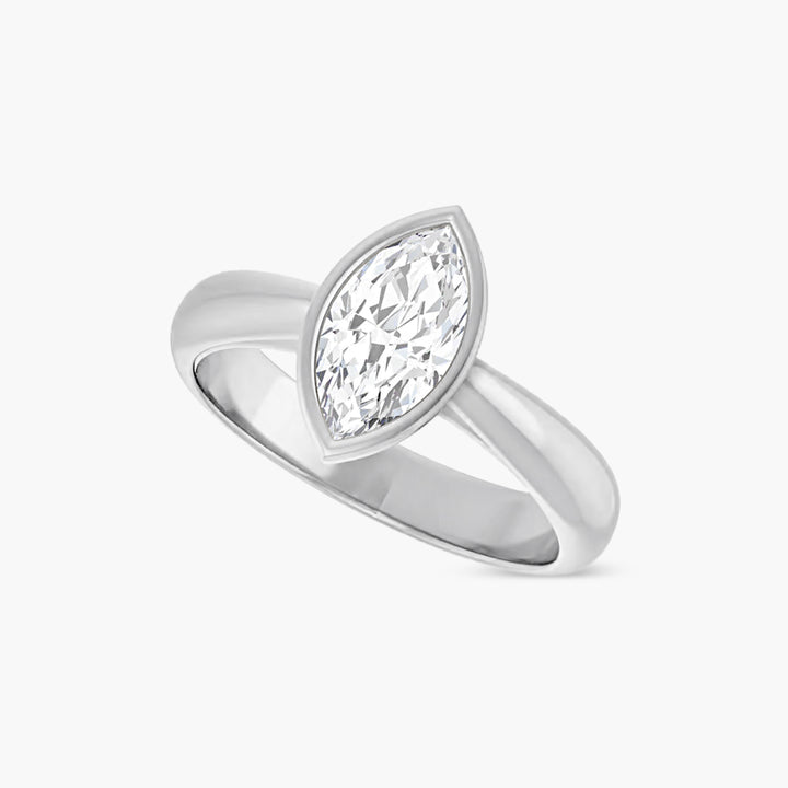 The Bezel-Set Esmé Marquise