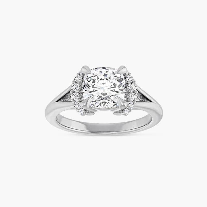 The Accented Iris Cushion