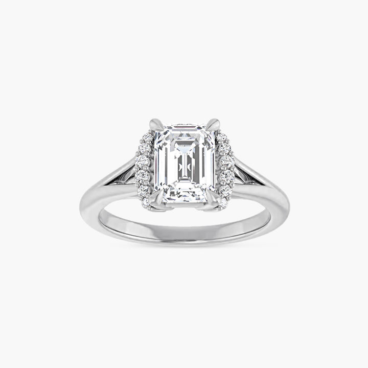 The Accented Iris Emerald