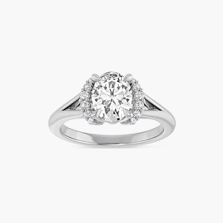 The Accented Iris Oval