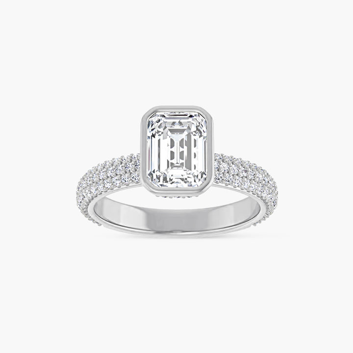 The Bezel-Set Seraphina Emerald