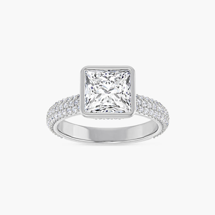 The Bezel-Set Seraphina Square