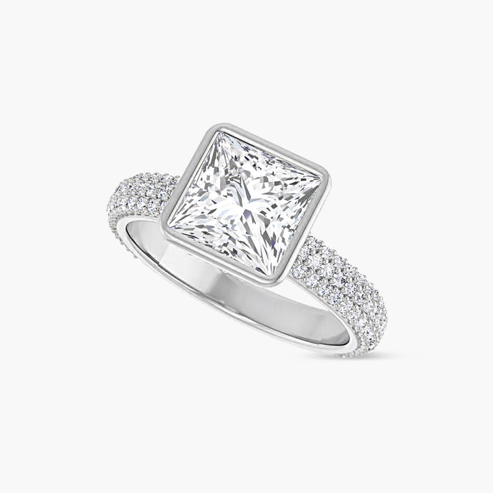 The Bezel-Set Seraphina Square