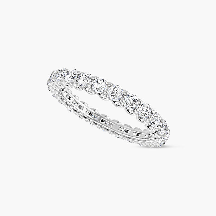 2.5 mm Round Sculptural Eternity Band