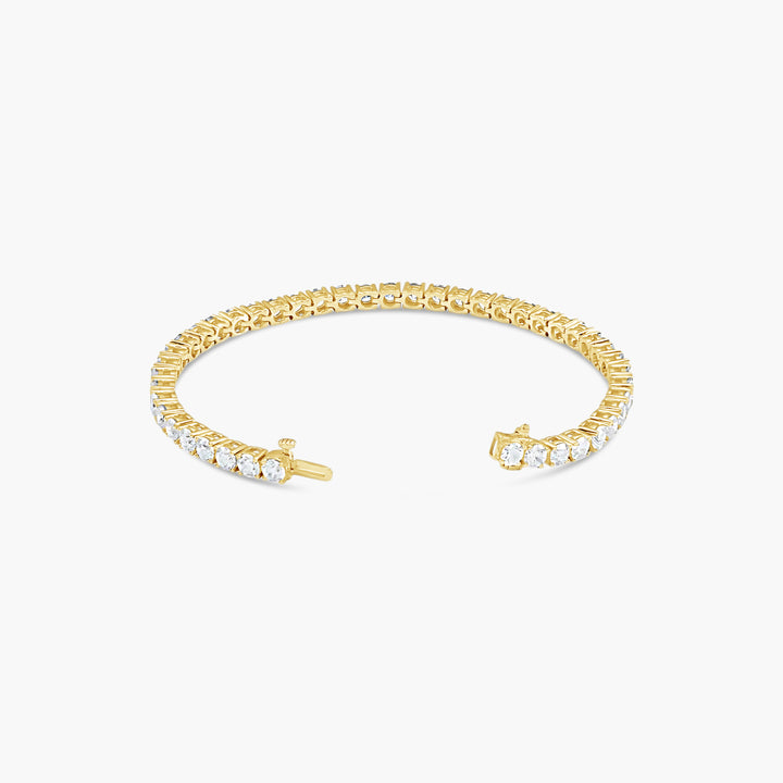 2 CTW Classic Lab-Grown Diamond Tennis Bracelet – 14K White Gold