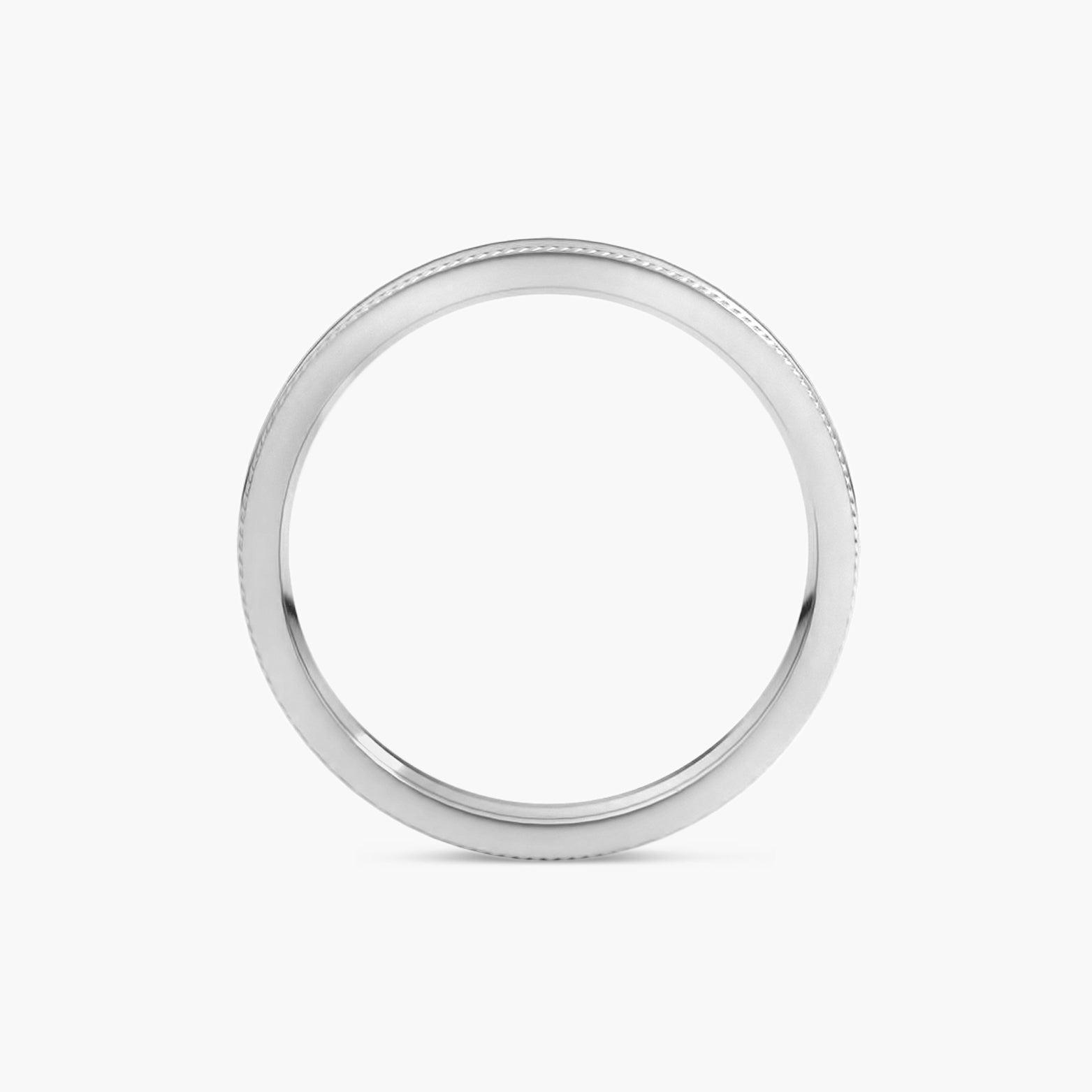 Rope Edge Comfort-Fit Flat Band