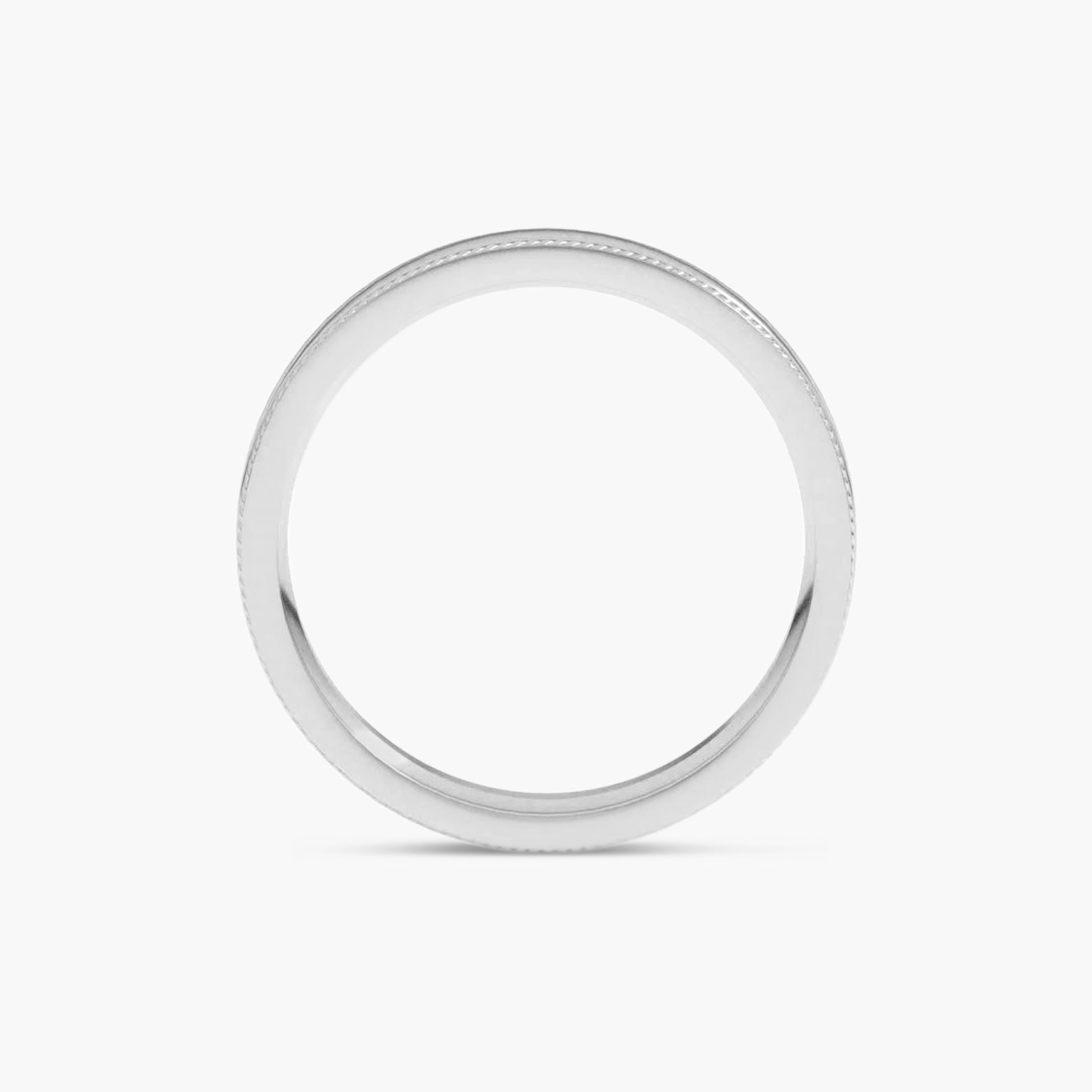 Rope Edge Comfort-Fit Flat Band