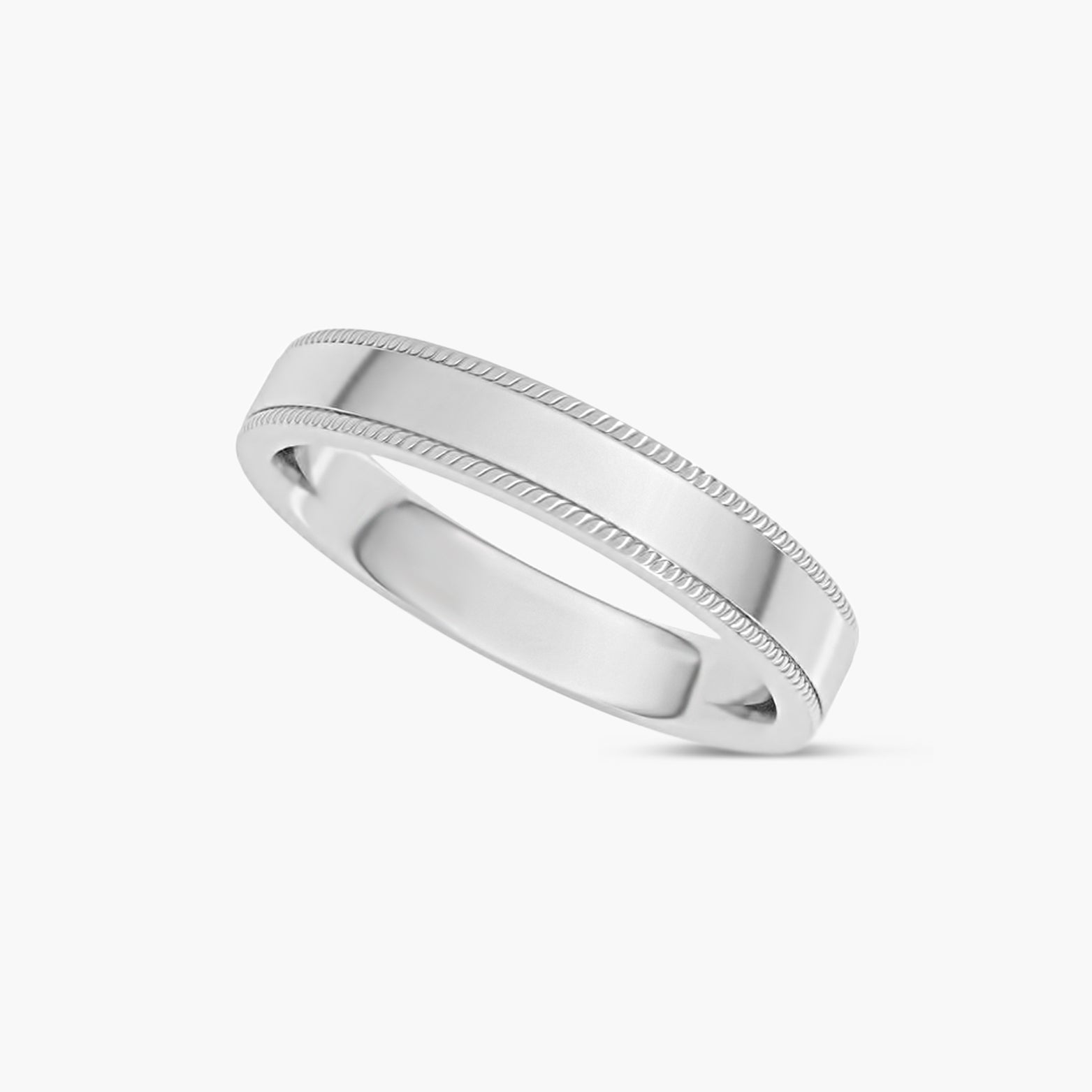 Rope Edge Comfort-Fit Flat Band