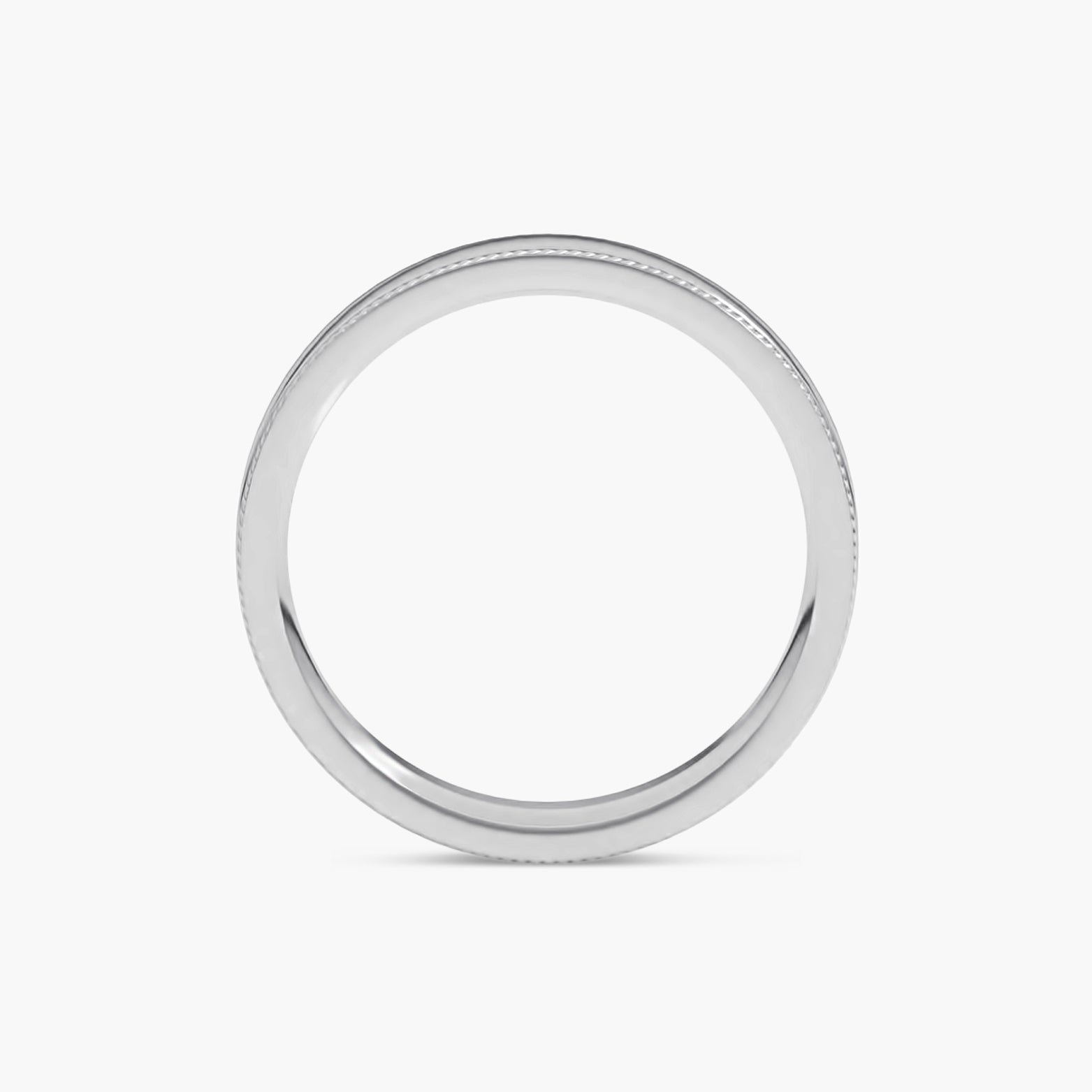 Rope Edge Comfort-Fit Flat Band