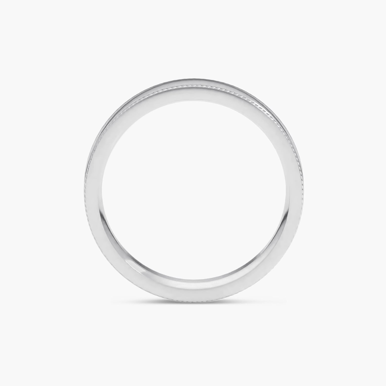 Rope Edge Comfort-Fit Flat Band