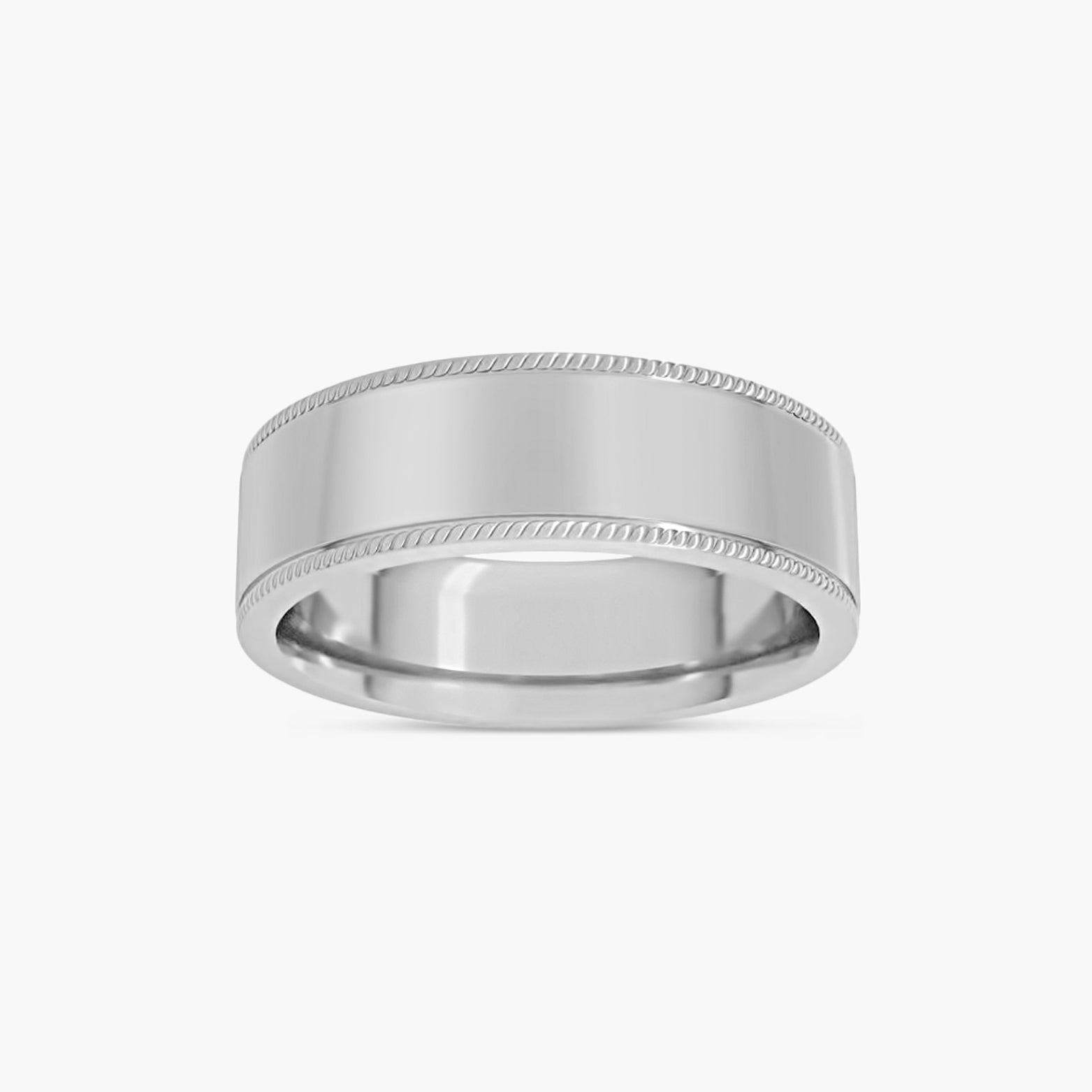 Rope Edge Comfort-Fit Flat Band