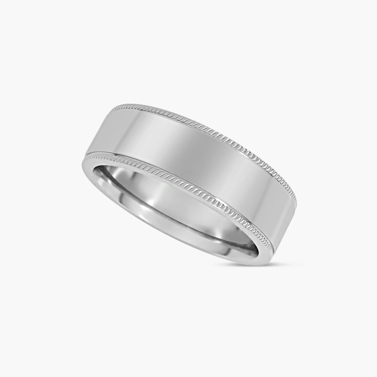 Rope Edge Comfort-Fit Flat Band