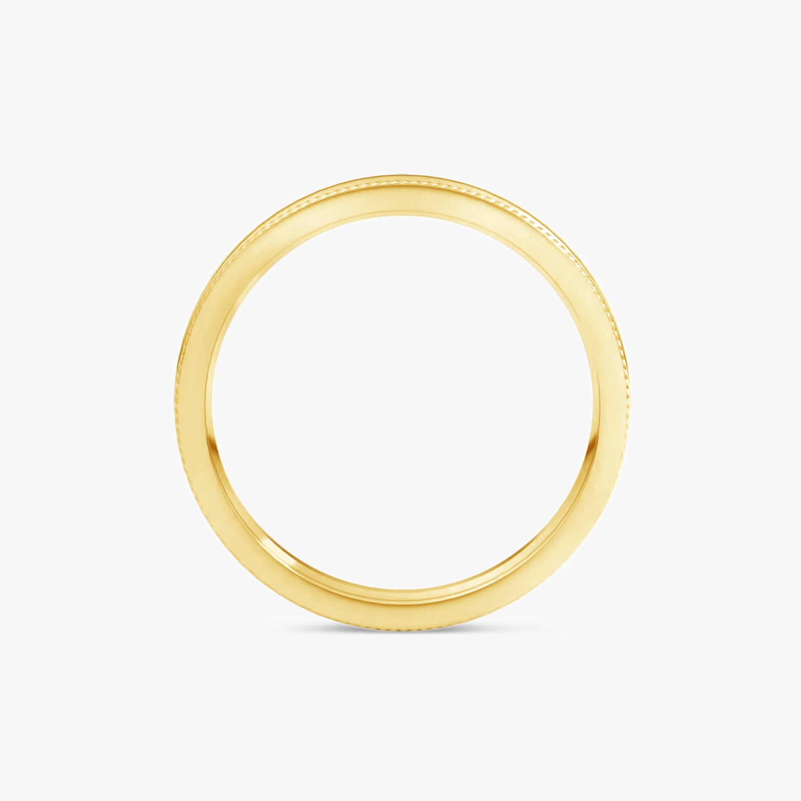 Rope Edge Comfort-Fit Flat Band