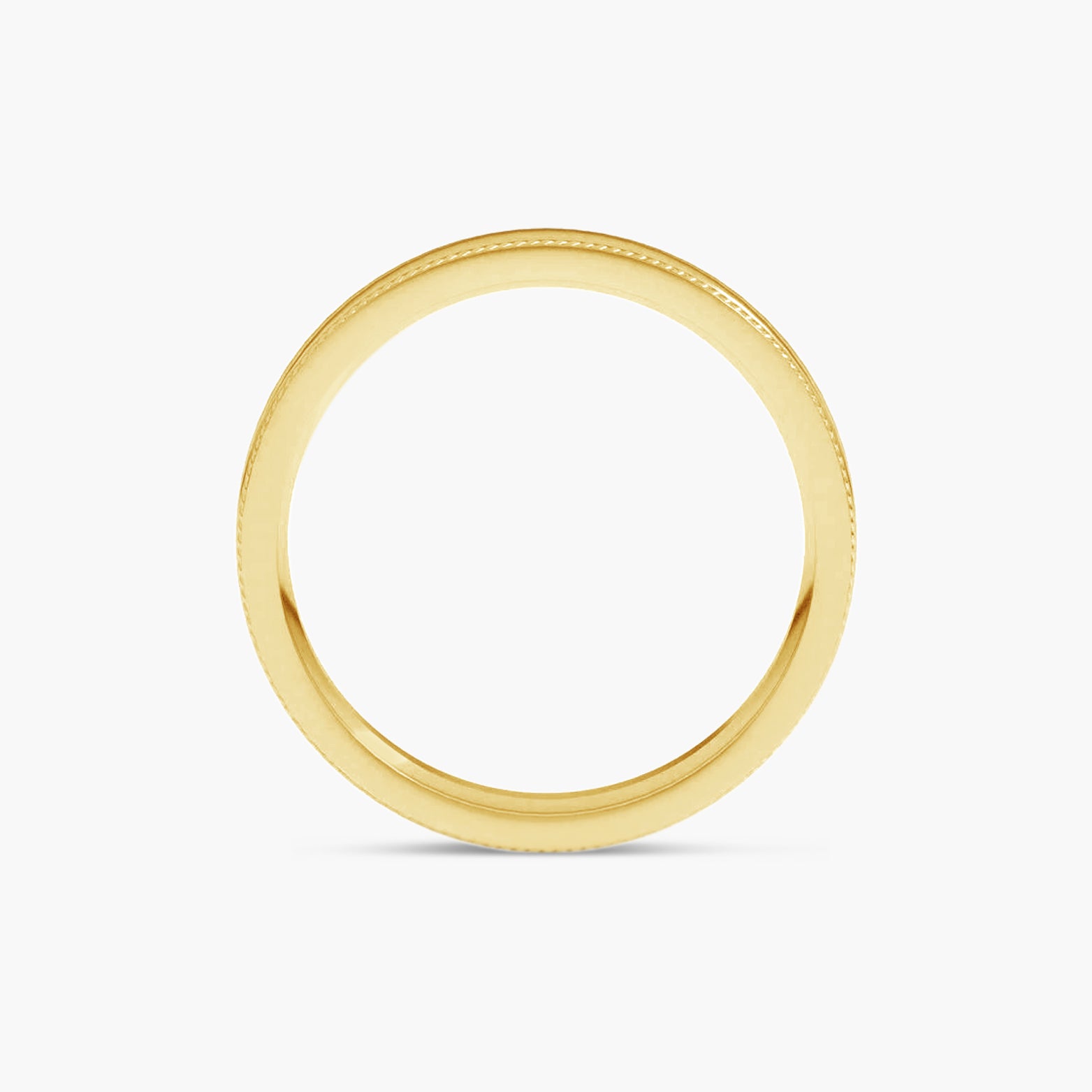 Rope Edge Comfort-Fit Flat Band