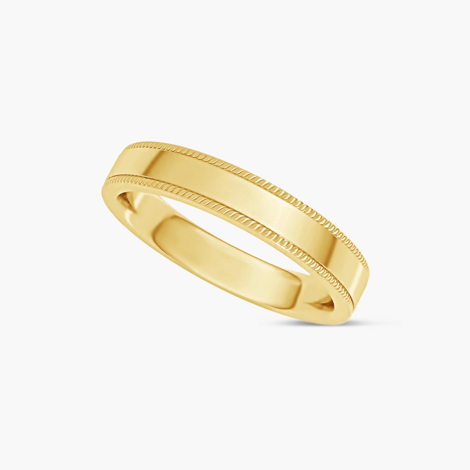 Rope Edge Comfort-Fit Flat Band