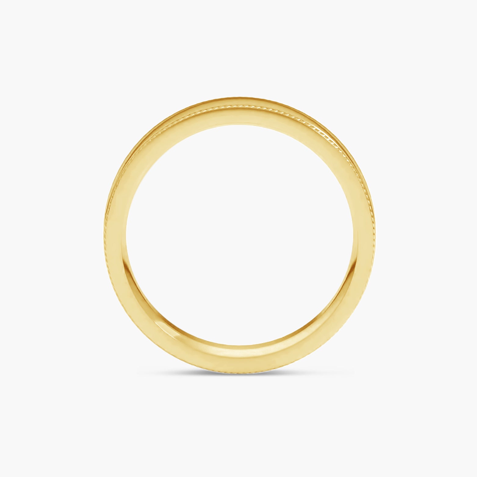 Rope Edge Comfort-Fit Flat Band