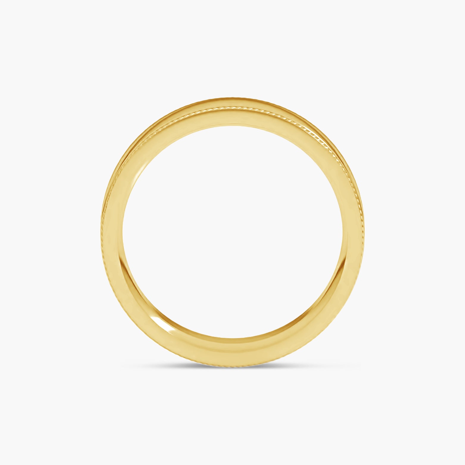 Rope Edge Comfort-Fit Flat Band