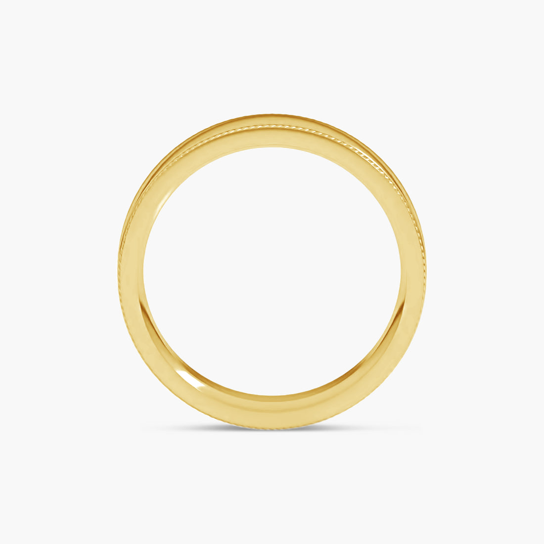 Rope Edge Comfort-Fit Flat Band