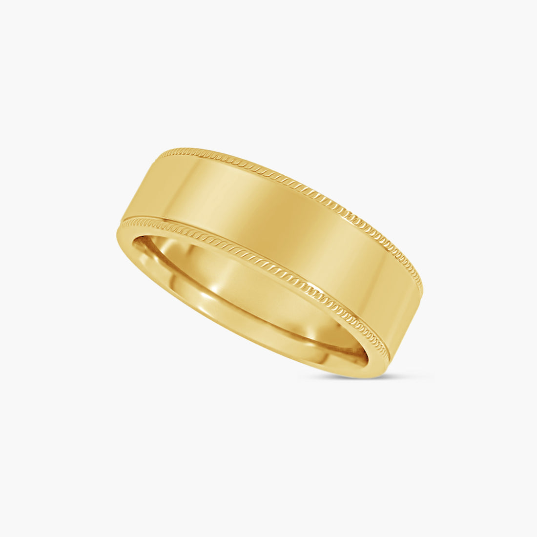 Rope Edge Comfort-Fit Flat Band