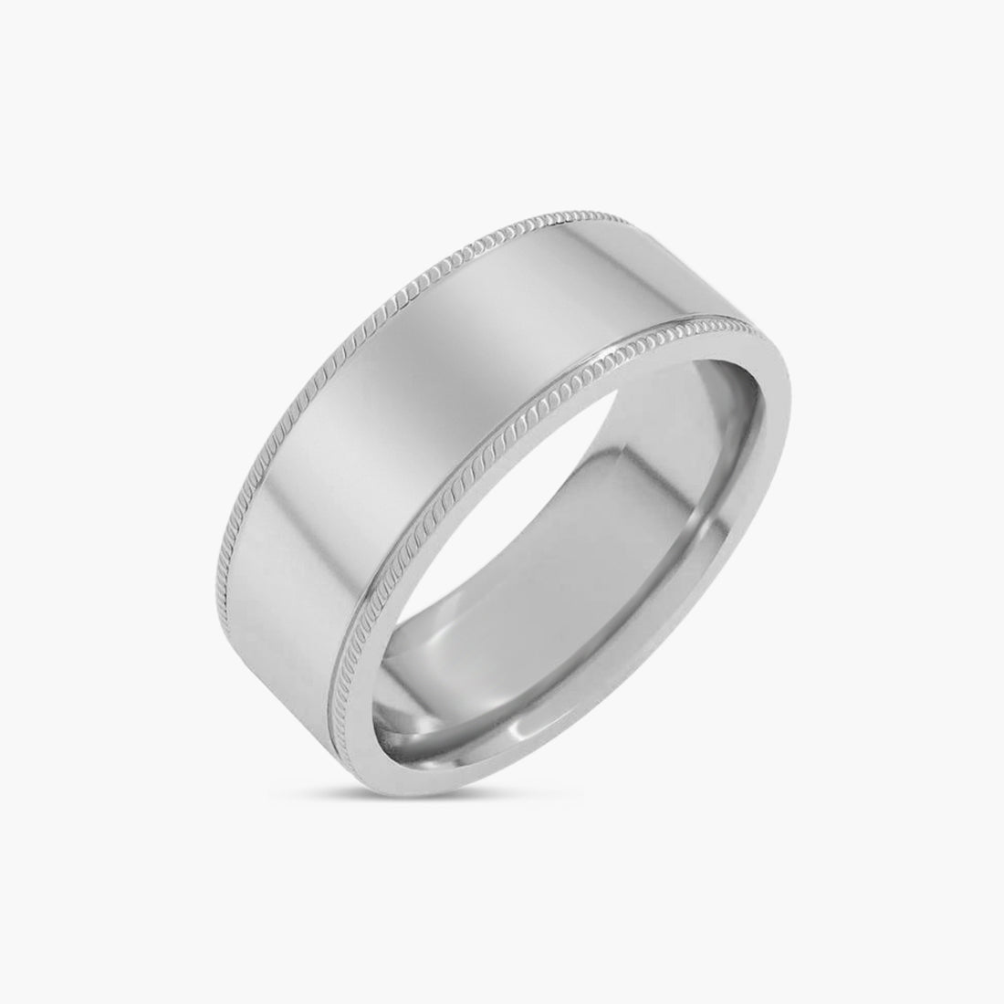 Rope Edge Comfort-Fit Flat Band