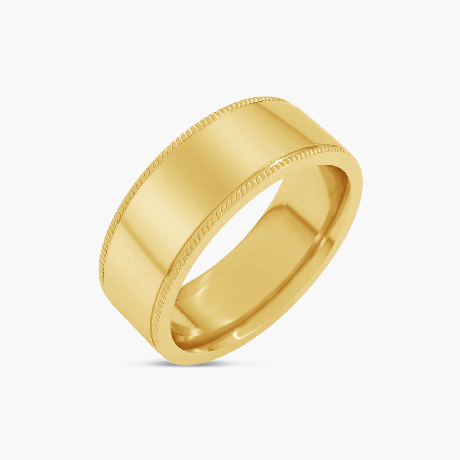 Rope Edge Comfort-Fit Flat Band