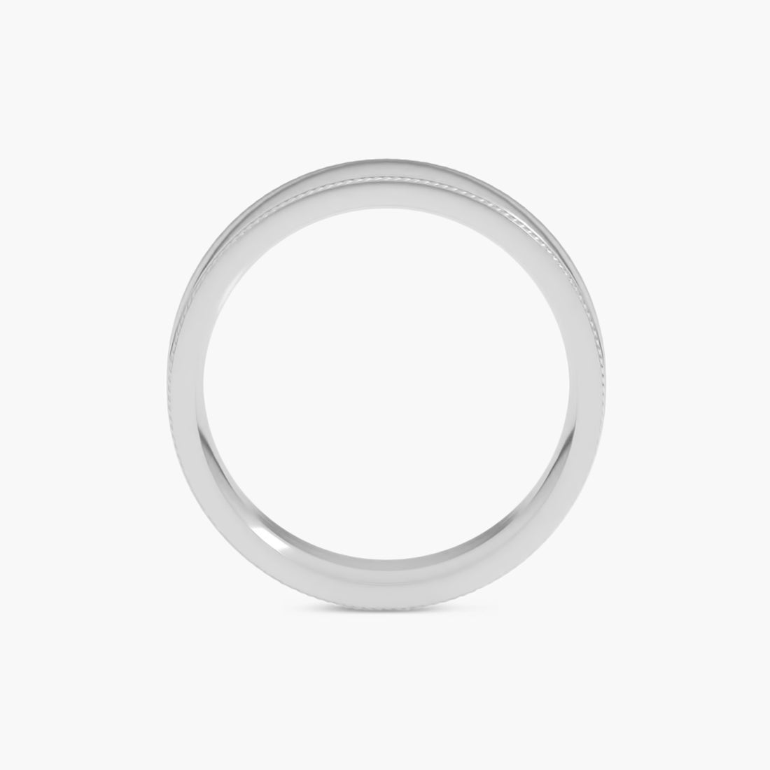 Rope Edge Comfort-Fit Flat Band