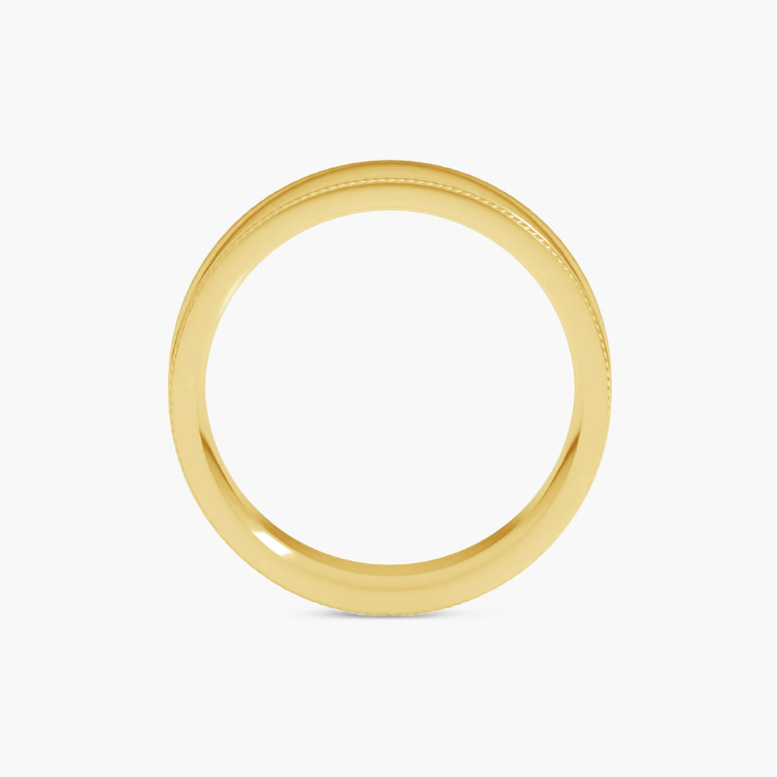 Rope Edge Comfort-Fit Flat Band