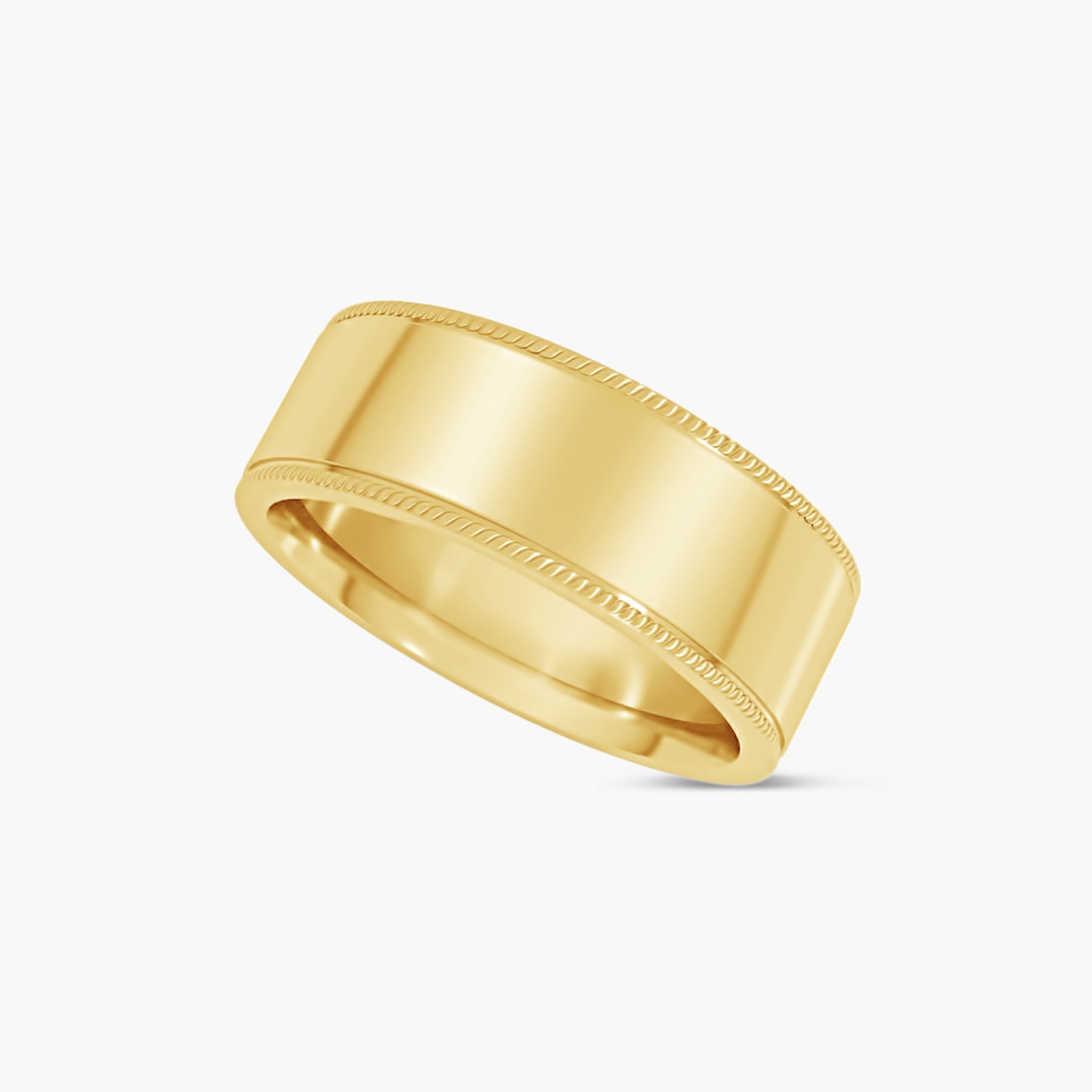 Rope Edge Comfort-Fit Flat Band