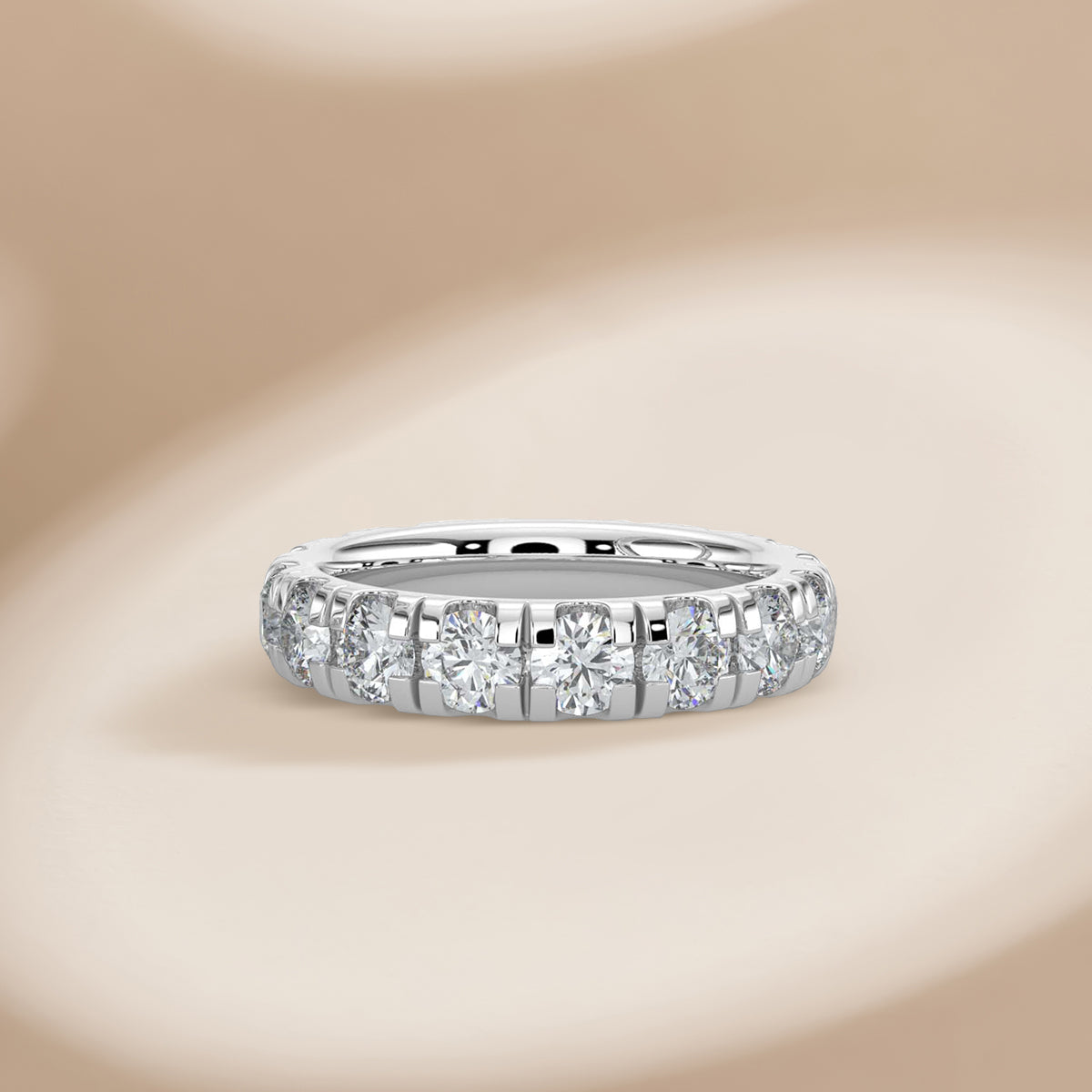 3.00 CTW Full Classic Diamond Band