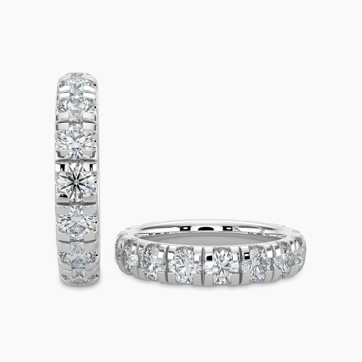 3.00 CTW Full Classic Diamond Band