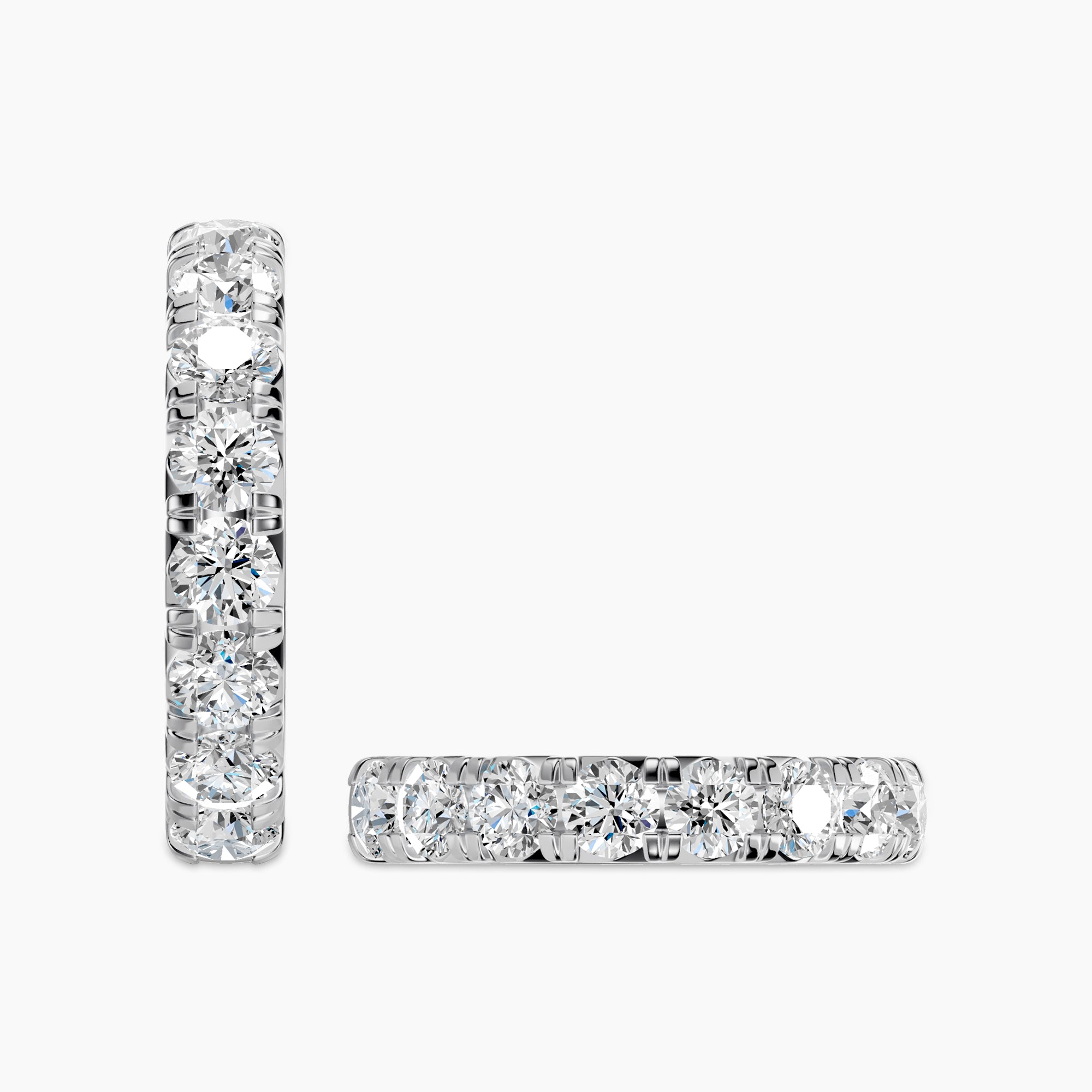 3.00 Ctw Full Diamond Band In French Pave Setting
