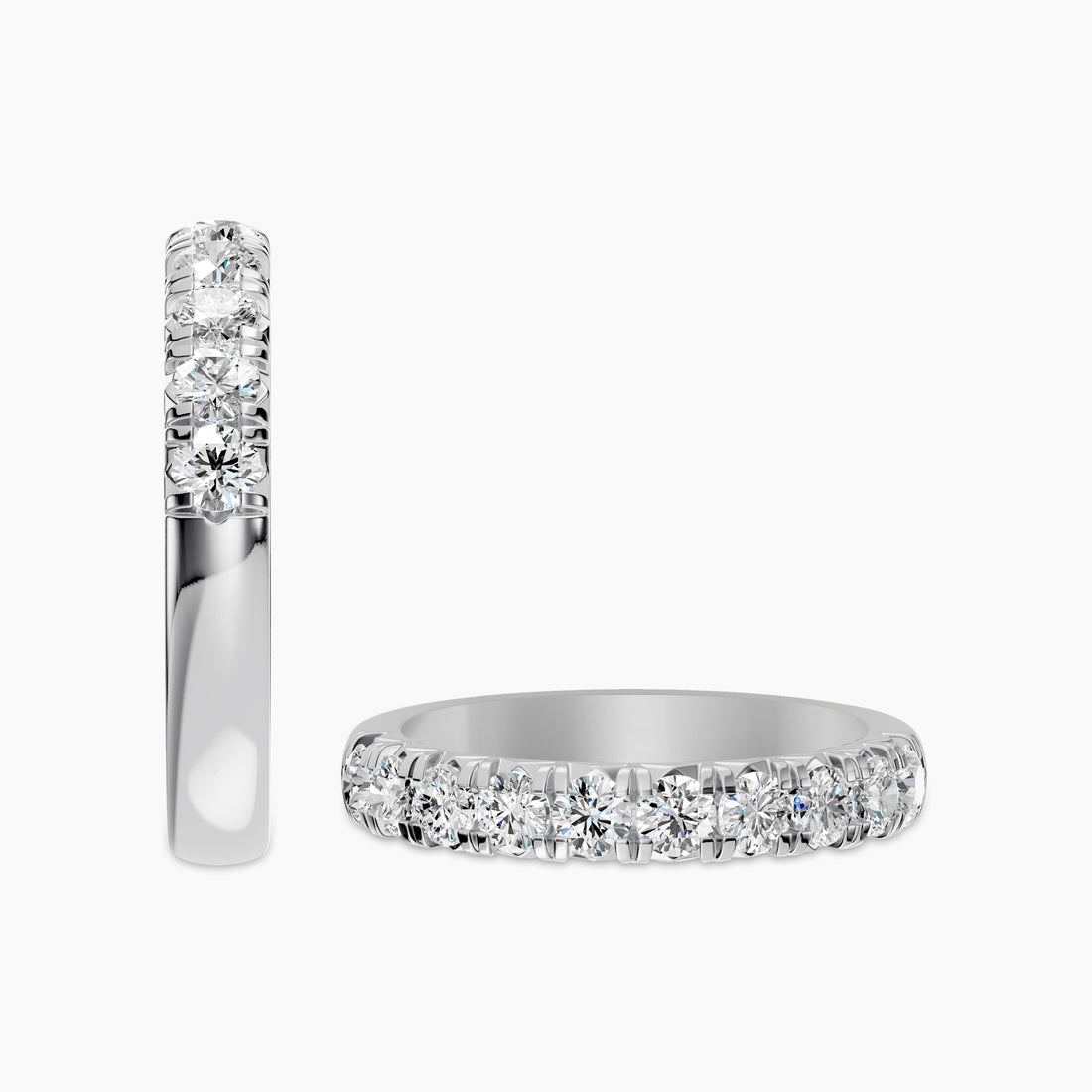 1.00 CTW Diamond Band In French Pave Setting