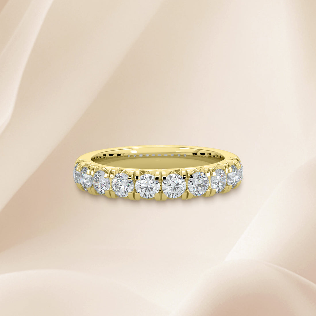 1.00 CTW Diamond Band In French Pave Setting