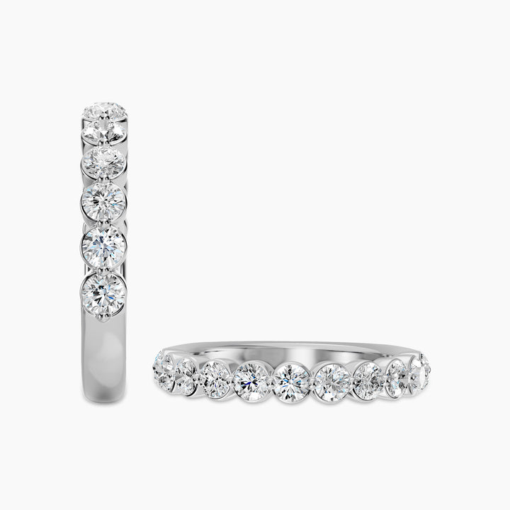 1.00 CTW Diamond Band In Shared Prong Setting