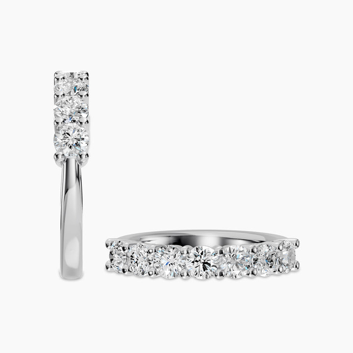 1.50 CTW 7 Stone Diamond Wedding Band