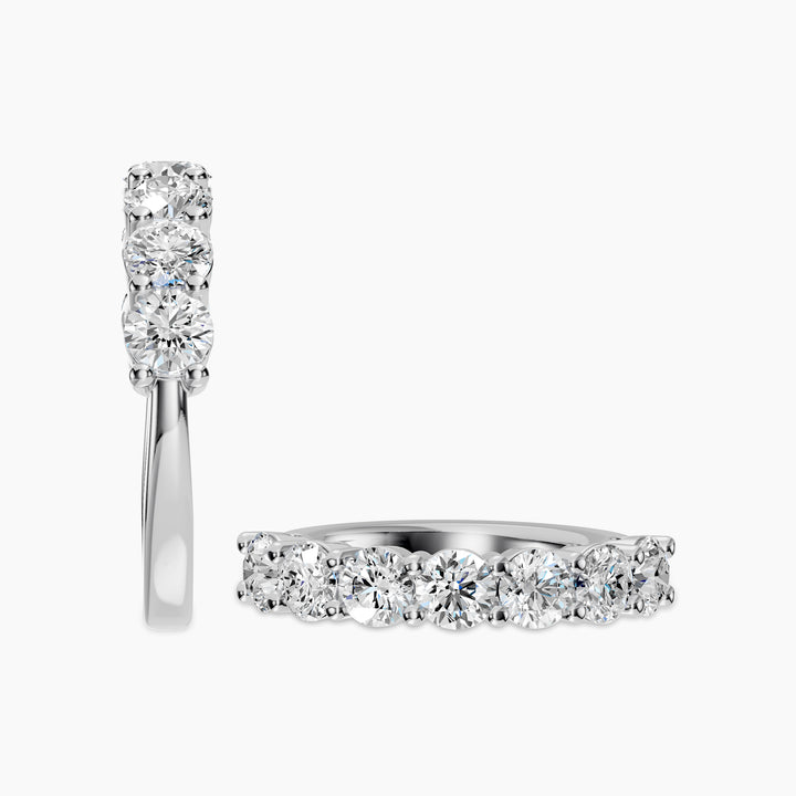 2.00 CTW 7 Stone Diamond Wedding Band