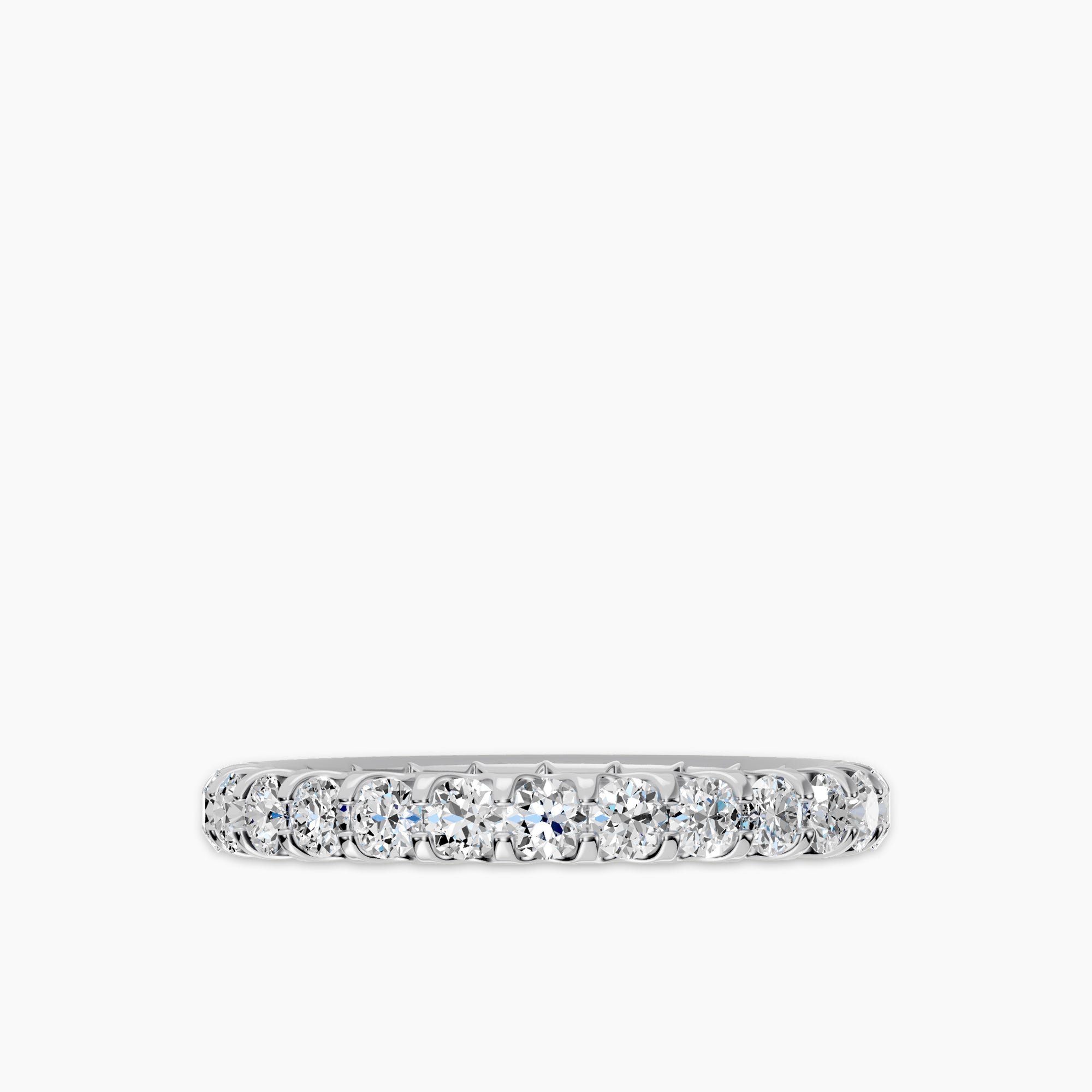 0.75 CTW Diamond Band In U-Prong Setting